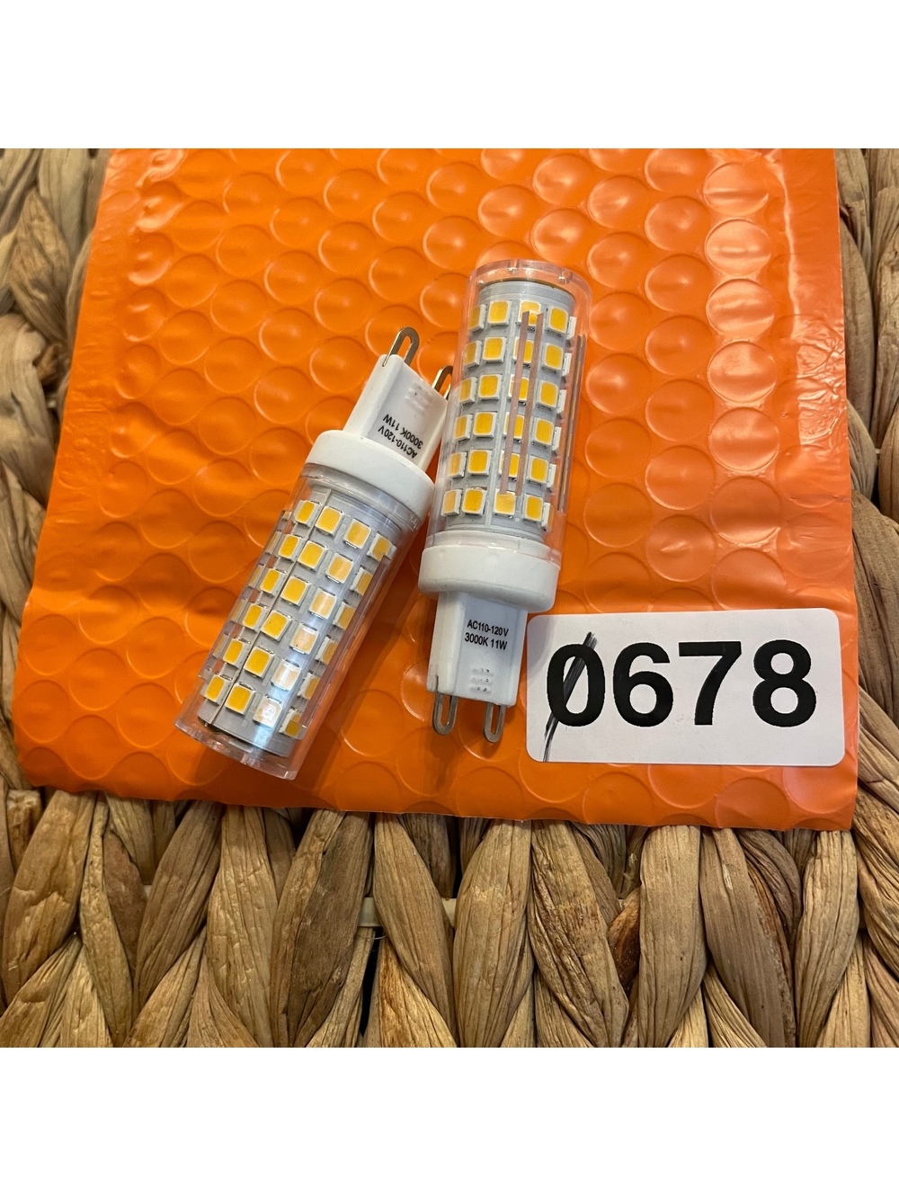 ✅G9 LED Light Bulbs 3000K 11W 2 Pack